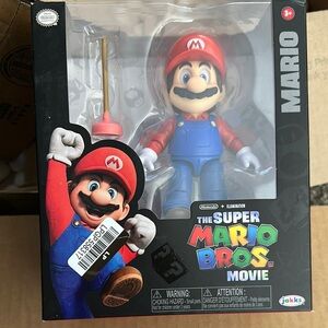 Nintendo Mario Action Figure - Red and Blue